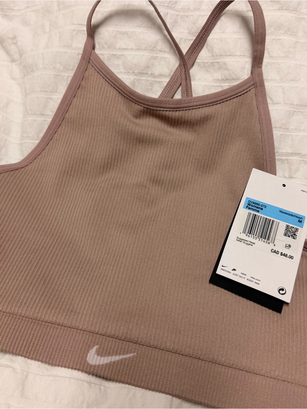 2/$40 🌺 Nike Ribbed Sports Bra - Picture 5 of 5